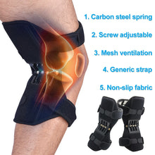 Load image into Gallery viewer, Joint Support Knee Pads Breathable Non-slip Lift Knee Pads Powerful Rebound Spring Force Knee Booster
