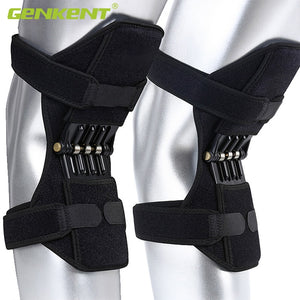 Joint Support Knee Pads Breathable Non-slip Lift Knee Pads Powerful Rebound Spring Force Knee Booster